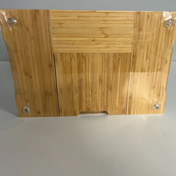 ROYAL CRAFT WOOD Bamboo Cheese Board and Knife Set - Picture 3 of 6